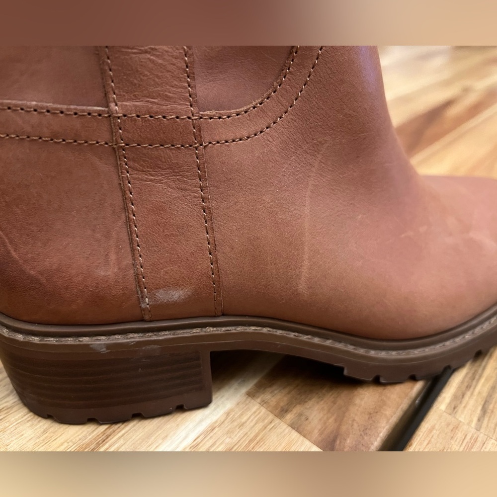 Coach Women's Georgetta Saddle Burnished Boot 7.5 M - Picture 7 of 9